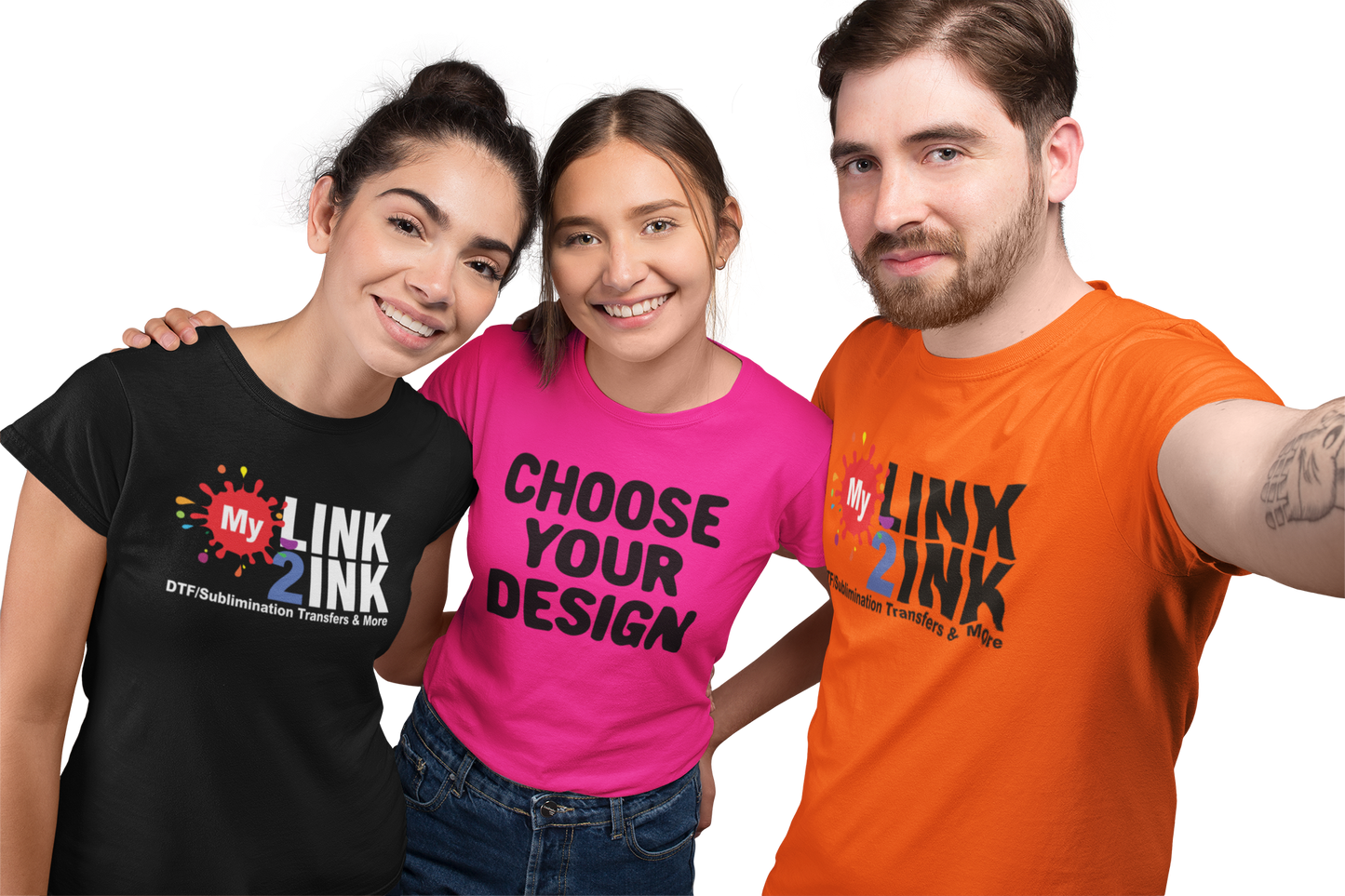 Custom Printed Crewneck T-Shirt