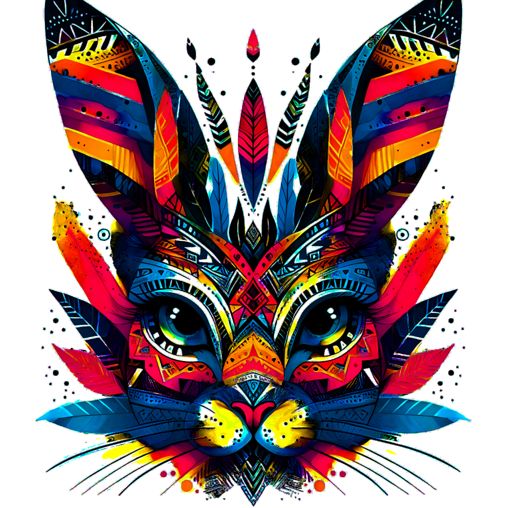 Tribal Bunny 2