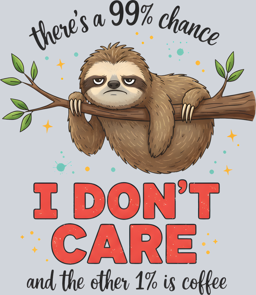 Sloth Coffee Mug Design