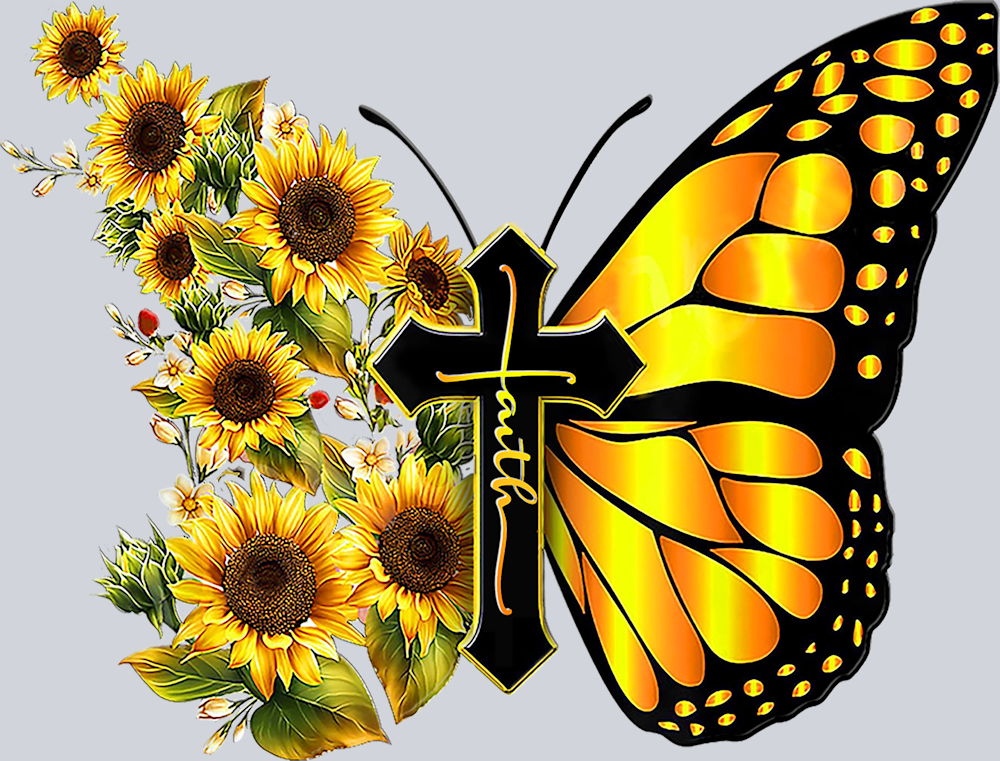140721 - Faith Butterfly Ornament ID00-DS05