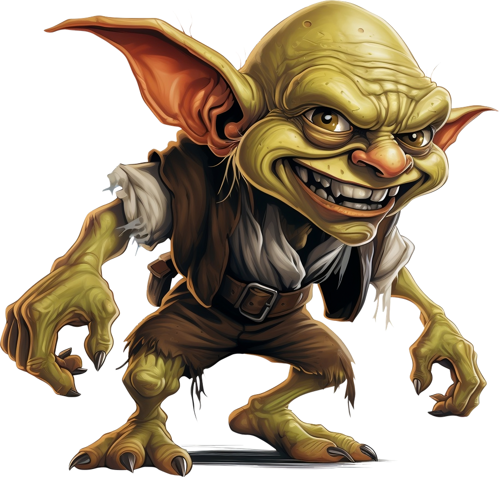 cartoon goblin character illustration