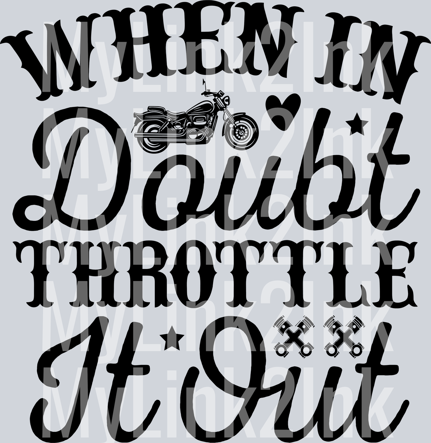 When In Doubt Throttle it Out