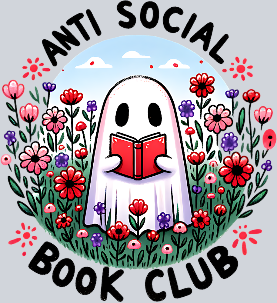 ANTI SOCIAL BOOK CLUB GHOST 2 PNG