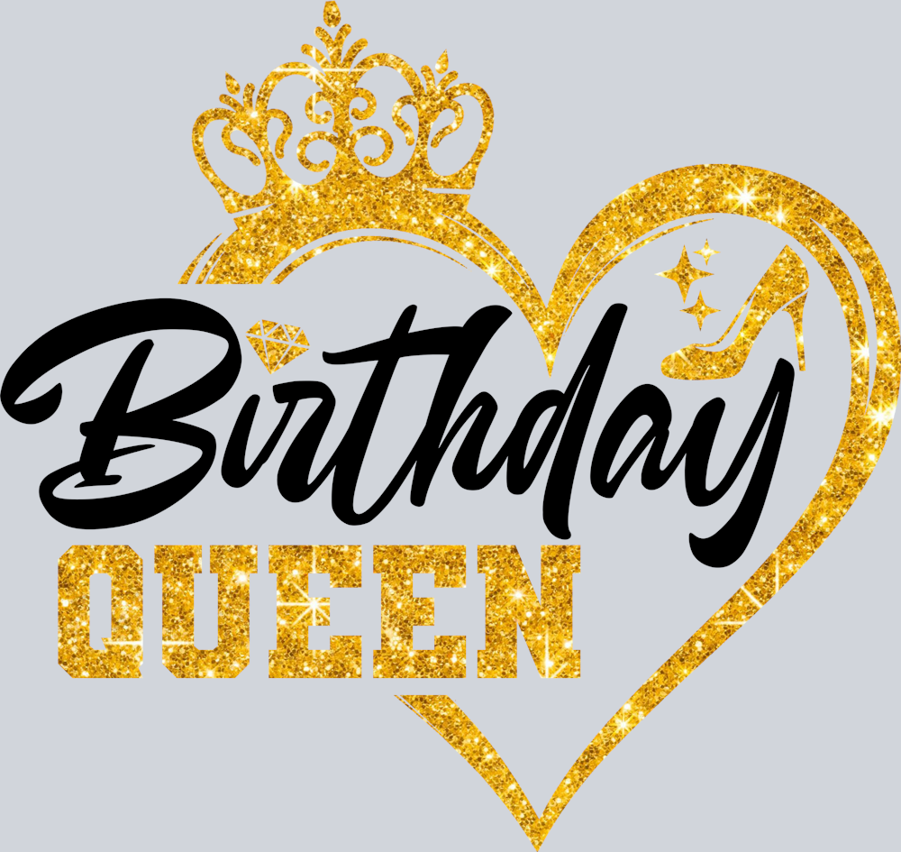 Gold Birthday Queen