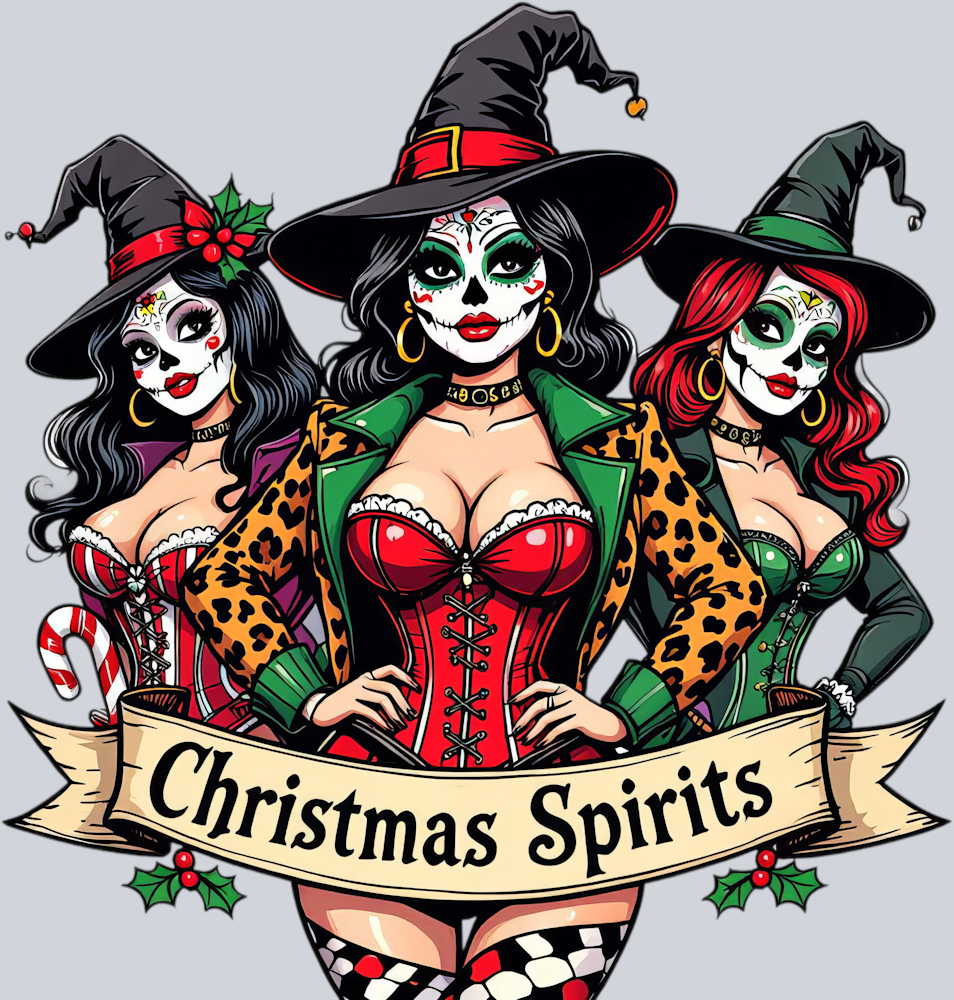 Sexy Gothic Sugar Skulls