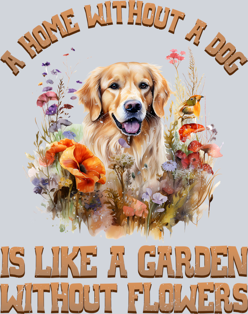 dog-garden-flowers-artwork