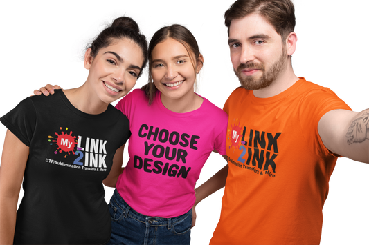 Custom Printed Crewneck T-Shirt