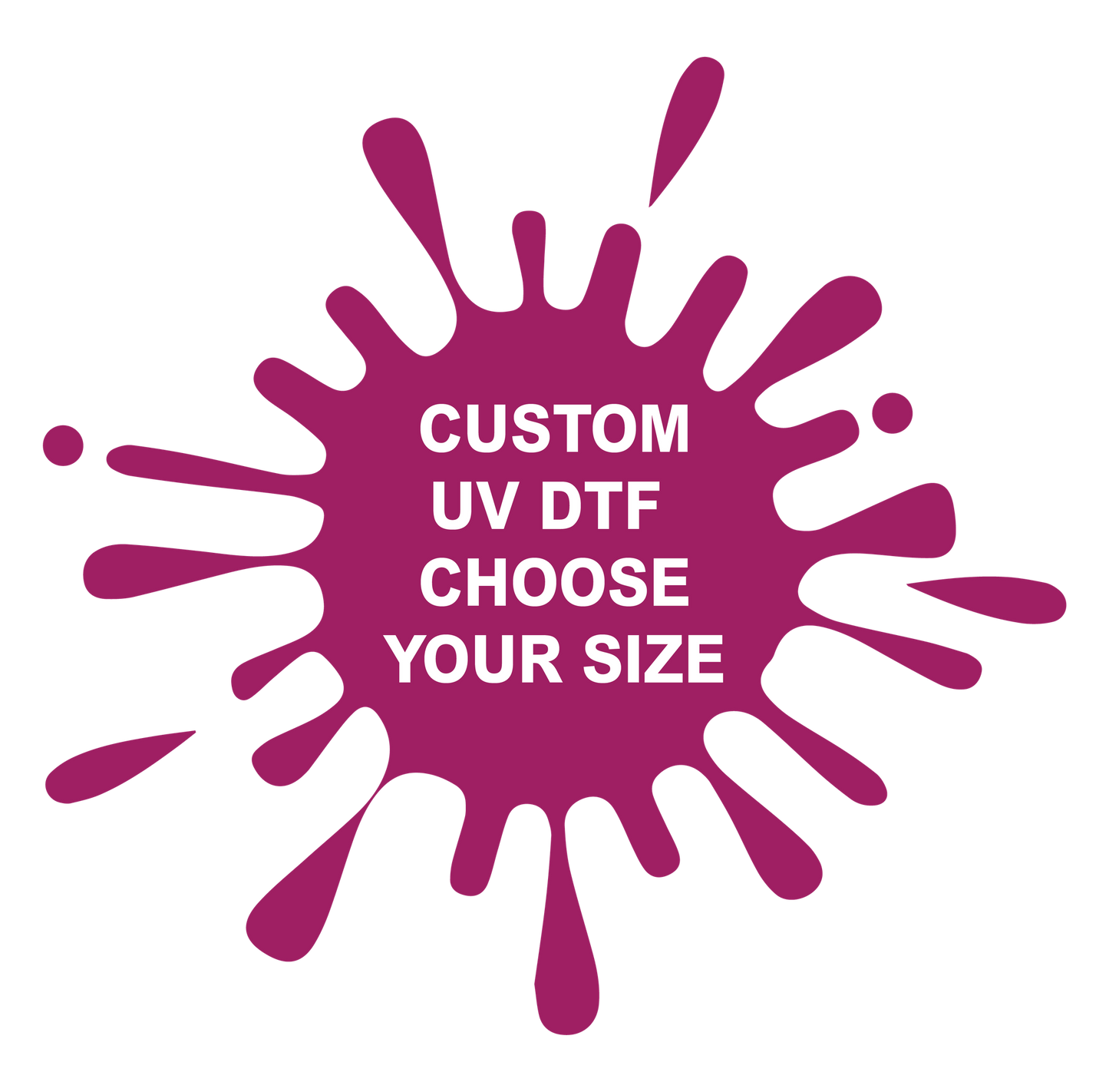 UV Image by Size