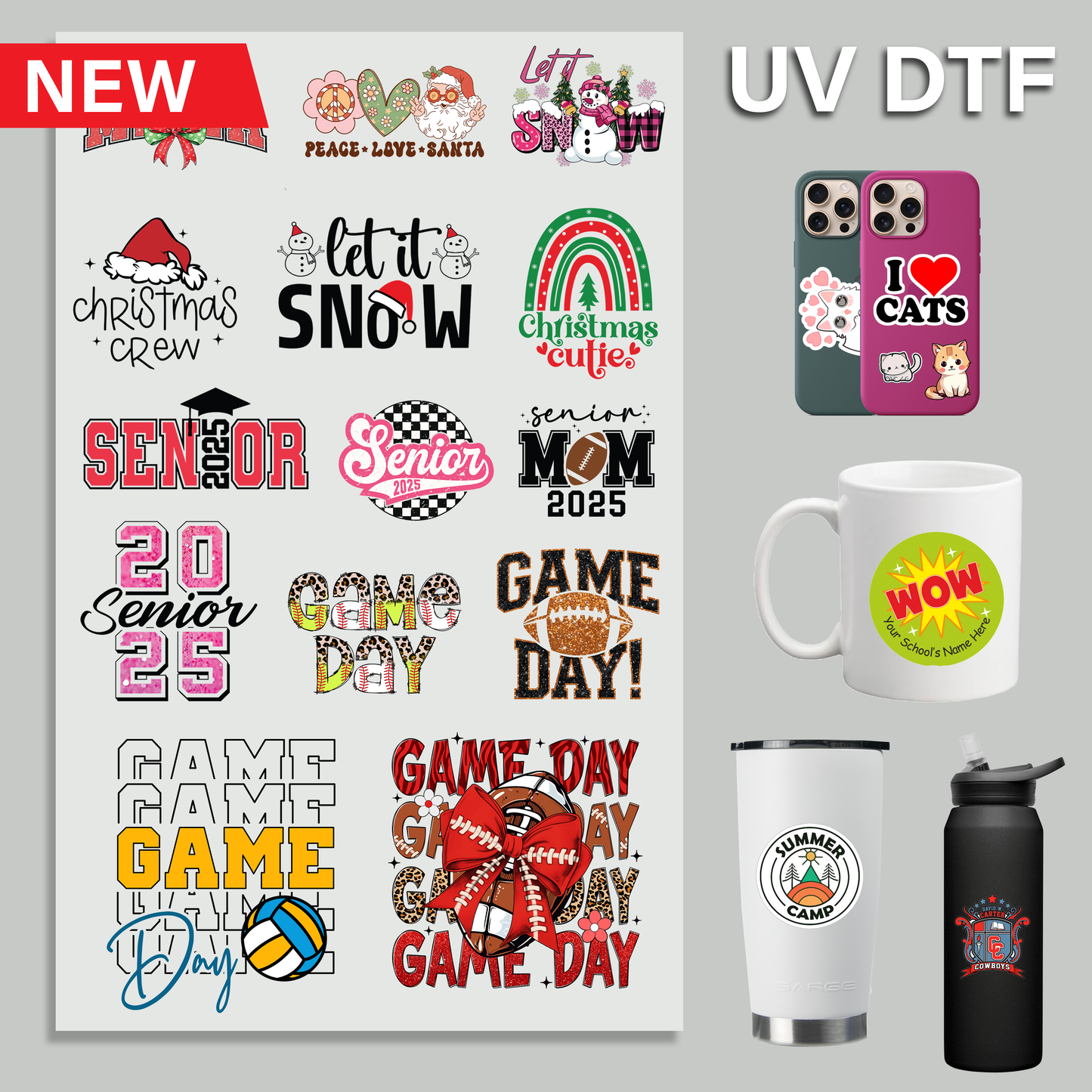 UV DTF Gang Sheet