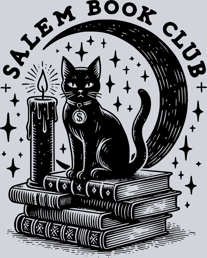 SALEM BOOK CLUB BLACK DESIGN 2