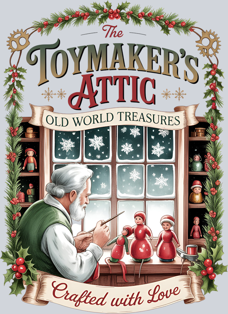 Toymaker's Attic Holiday Scene (1)