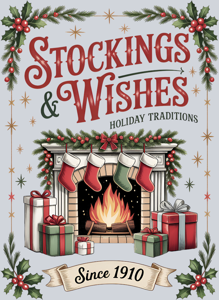Stockings and Wishes Holiday Design