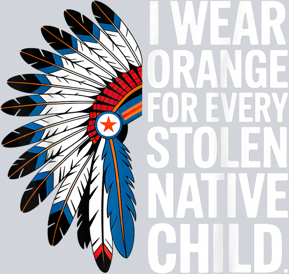 I Wear Orange for Every American Native Child Unity Day T-Shirt