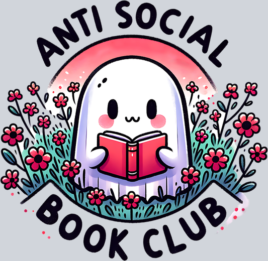 ANTI SOCIAL BOOK CLUB GHOST PNG