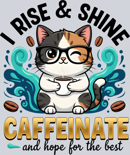 Cute Cat Coffee Design