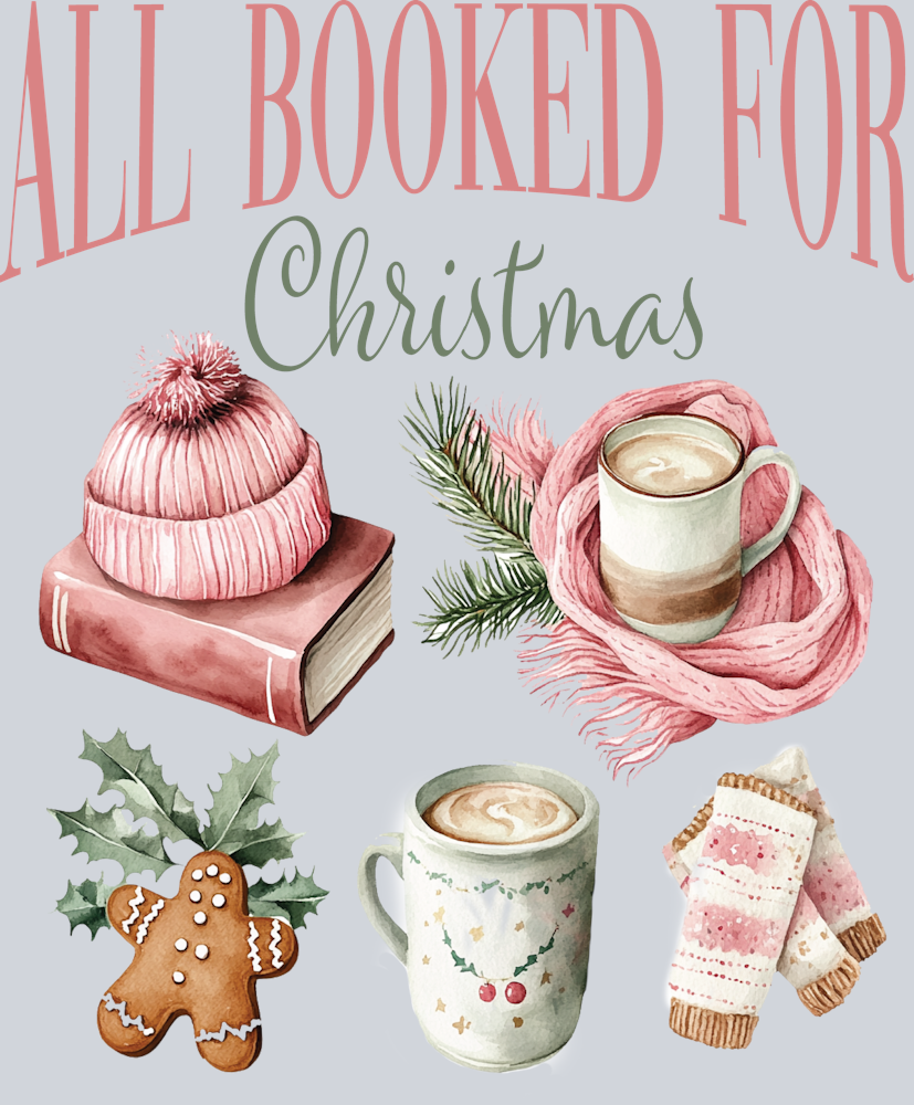 All Booked for Christmas Design