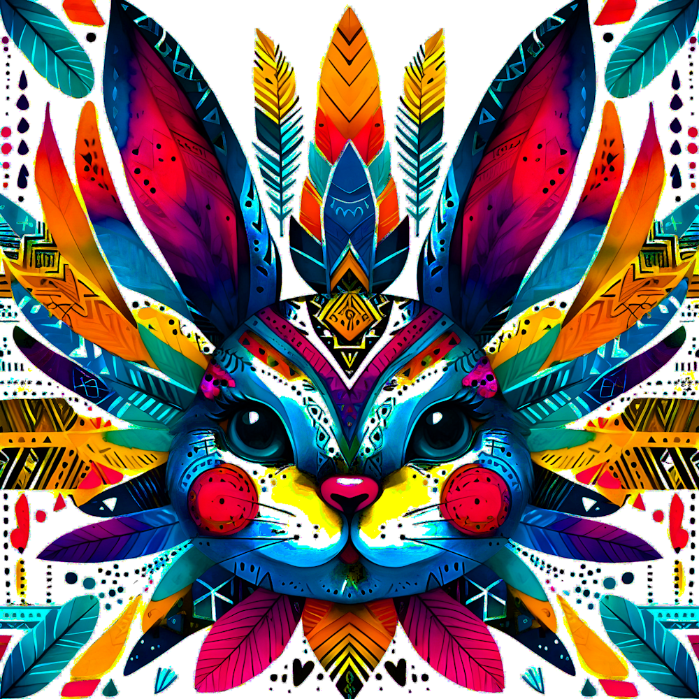 Tribal Bunny 1