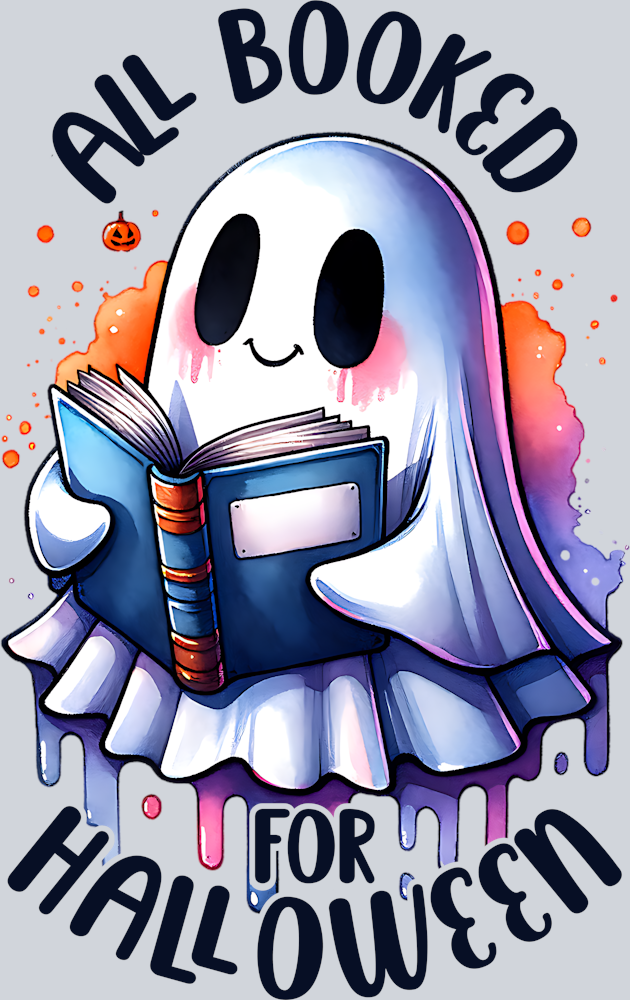 ALL BOOKED FOR HALLOWEEN GHOST PNG
