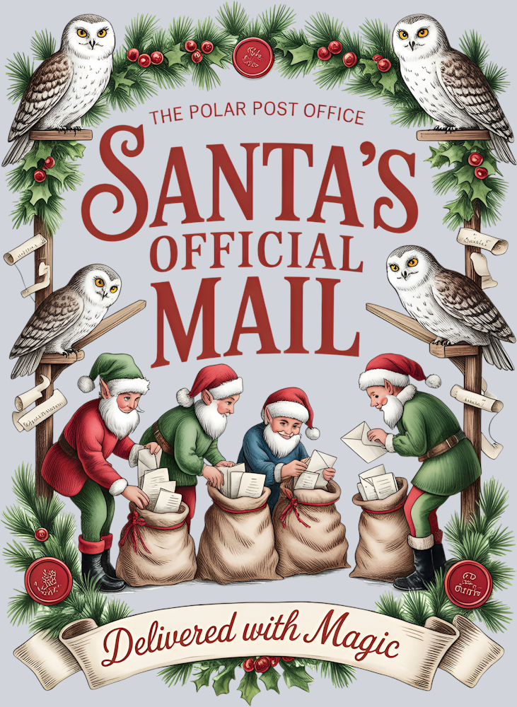 Santa's Official Mail Design
