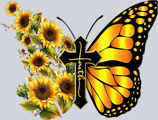 140721 - Faith Butterfly Ornament ID00-DS05