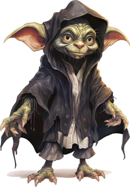 mystical-creature-in-hooded-robe
