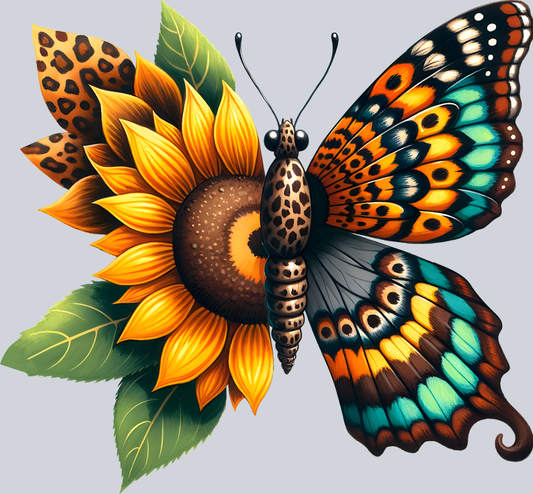 Butterfly Sunflower