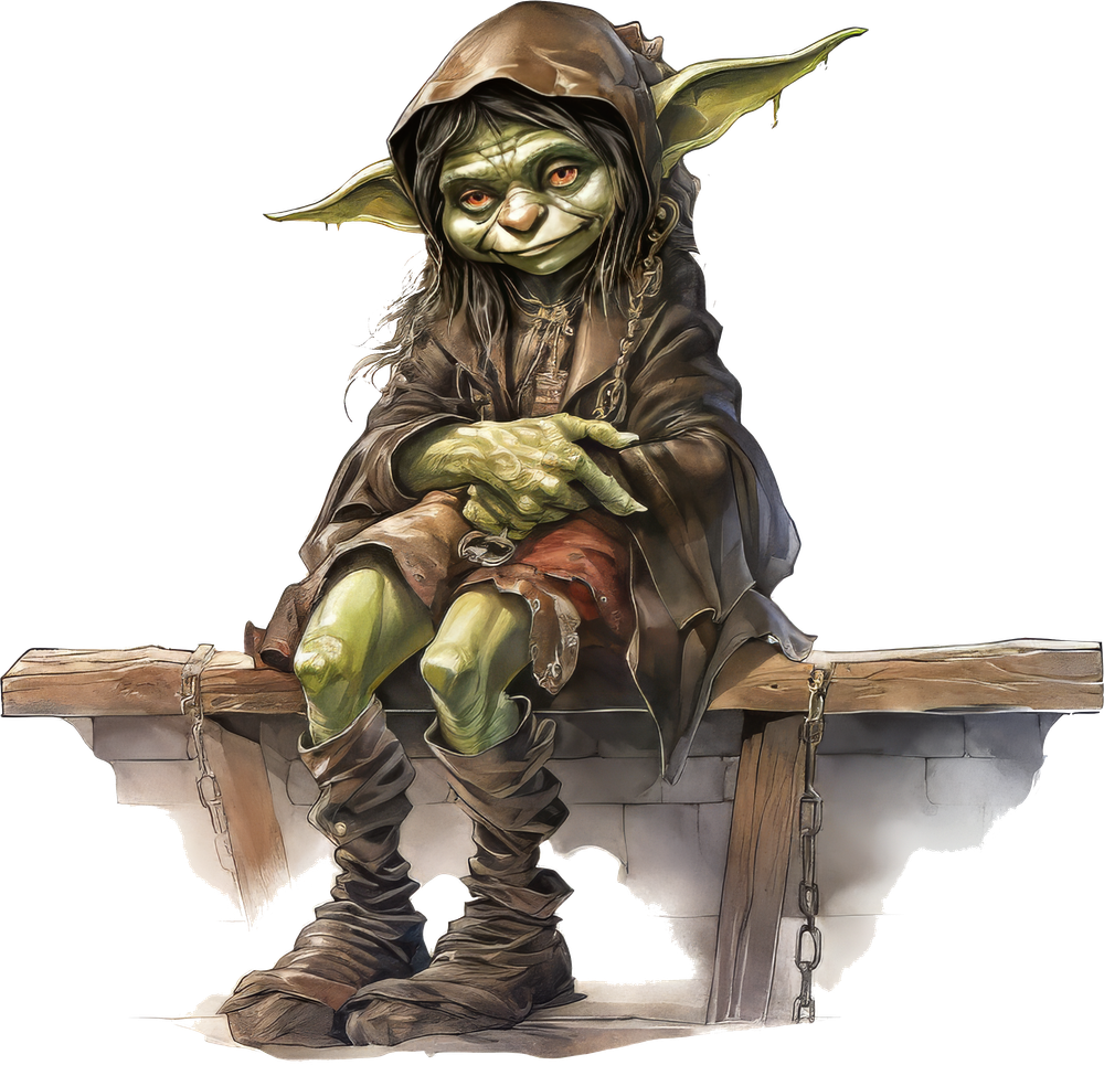 fantasy-creature-sitting-on-bench