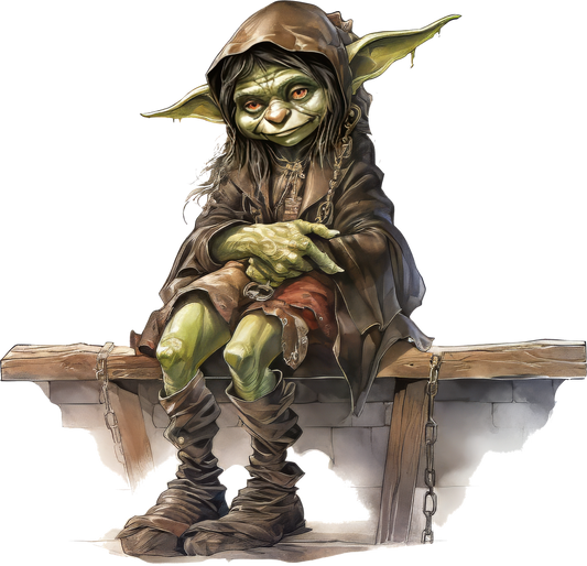 fantasy-creature-sitting-on-bench