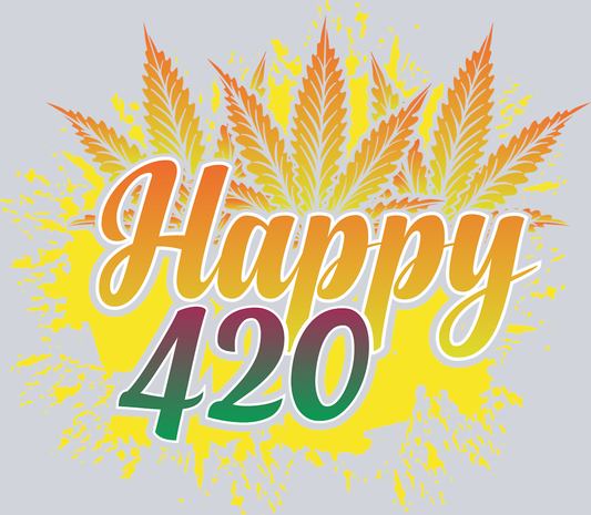 HAPPY-420-QUOTES-CANNABIS-T-SHIRT-DESIGN