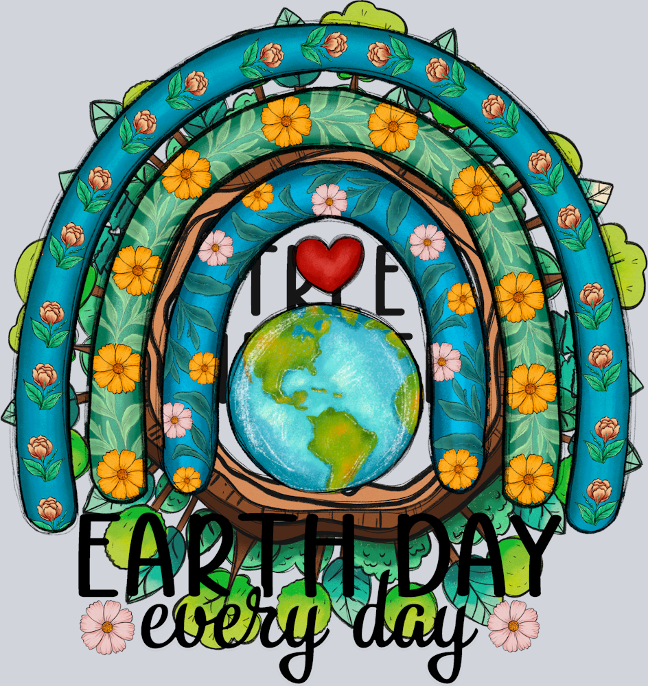 Earth Day Everyday Rainbow