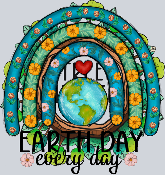 Earth Day Everyday Rainbow