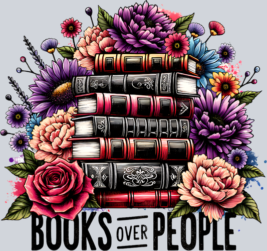 BOOKS OVER PEOPLE PNG