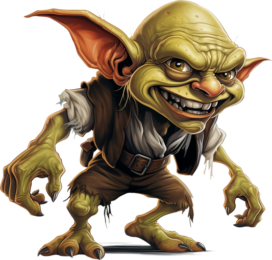 cartoon goblin character illustration