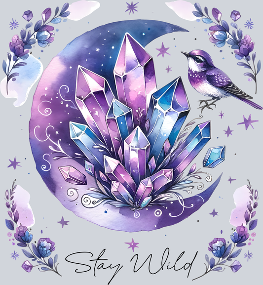 Amethyst and Birds