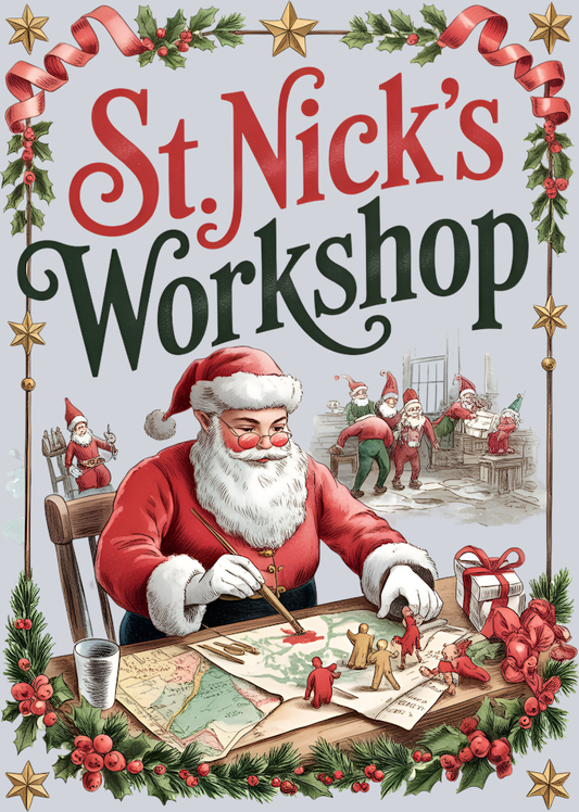 St Nicks Workshop Christmas Scene