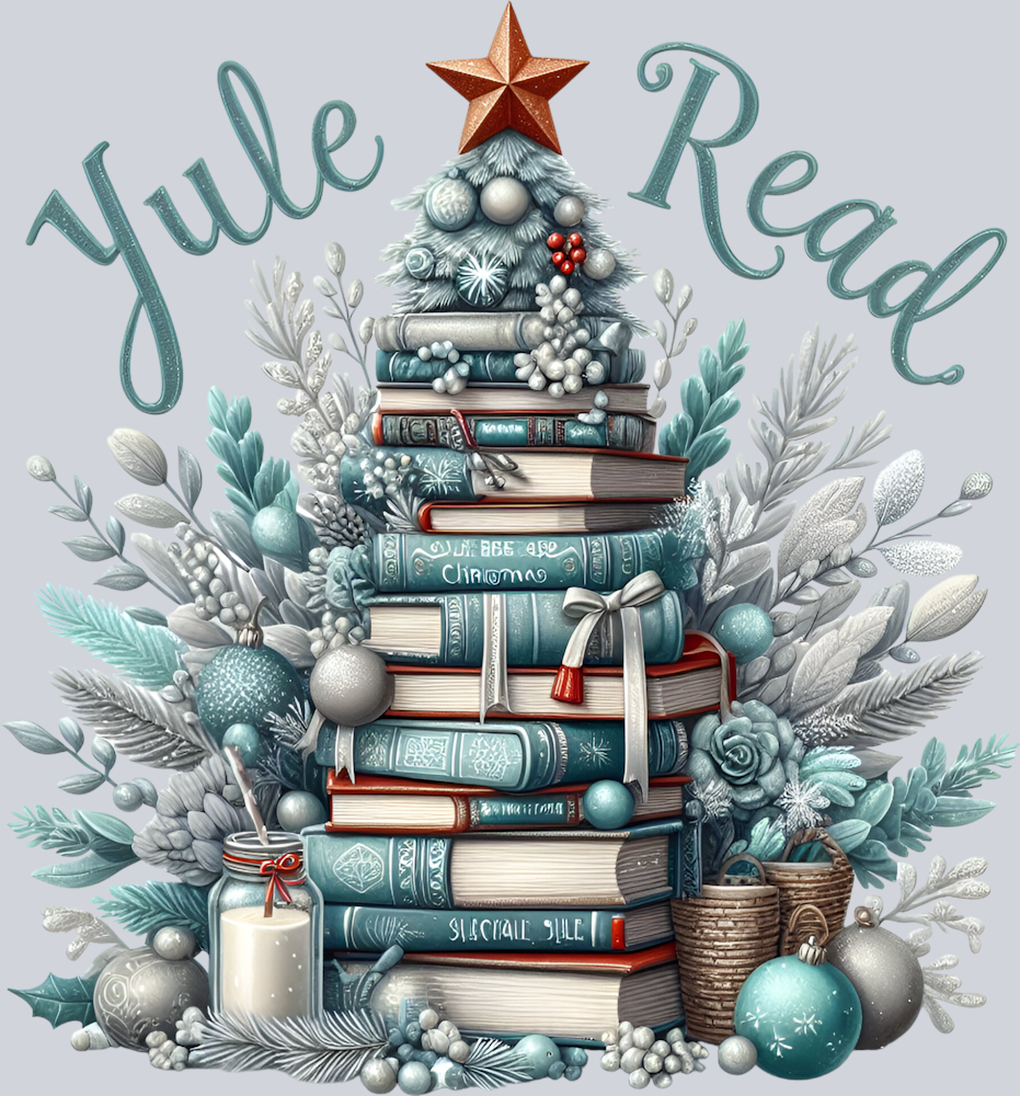 Yule Read Book Tree Design