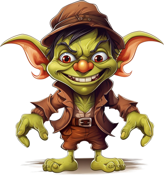 cartoon goblin character design