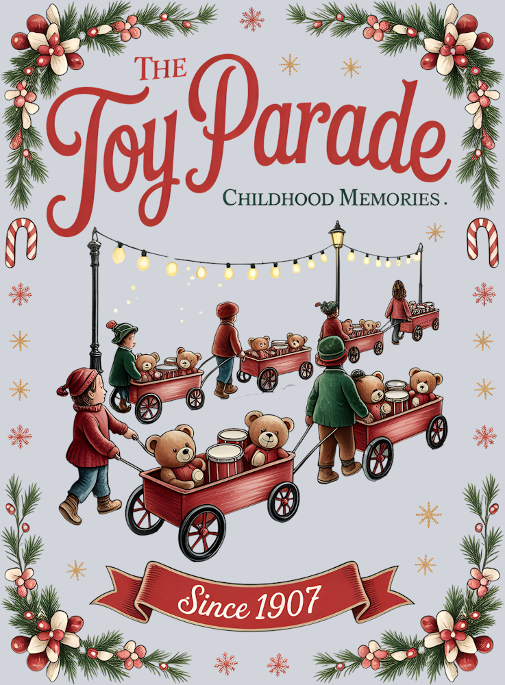 Toy Parade Childhood Memories Design