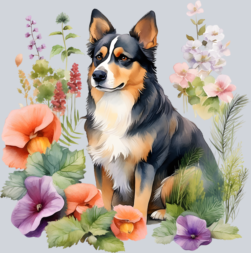 dog-with-flowers-illustration (1)