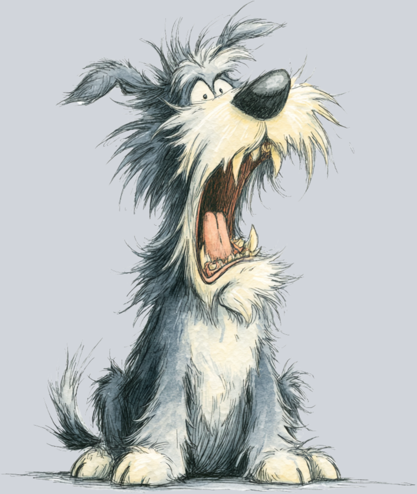 cartoon-dog-yawning