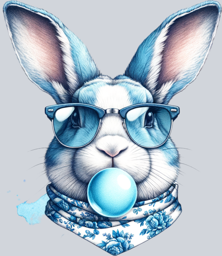 BUNNY WITH BLUE BUBBLE 2 PNG