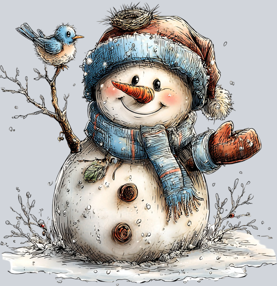 happy-snowman-with-bird (1)