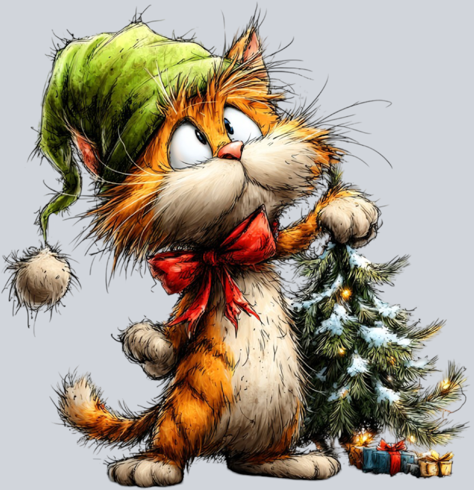 christmas_cat_with_tree_and_present
