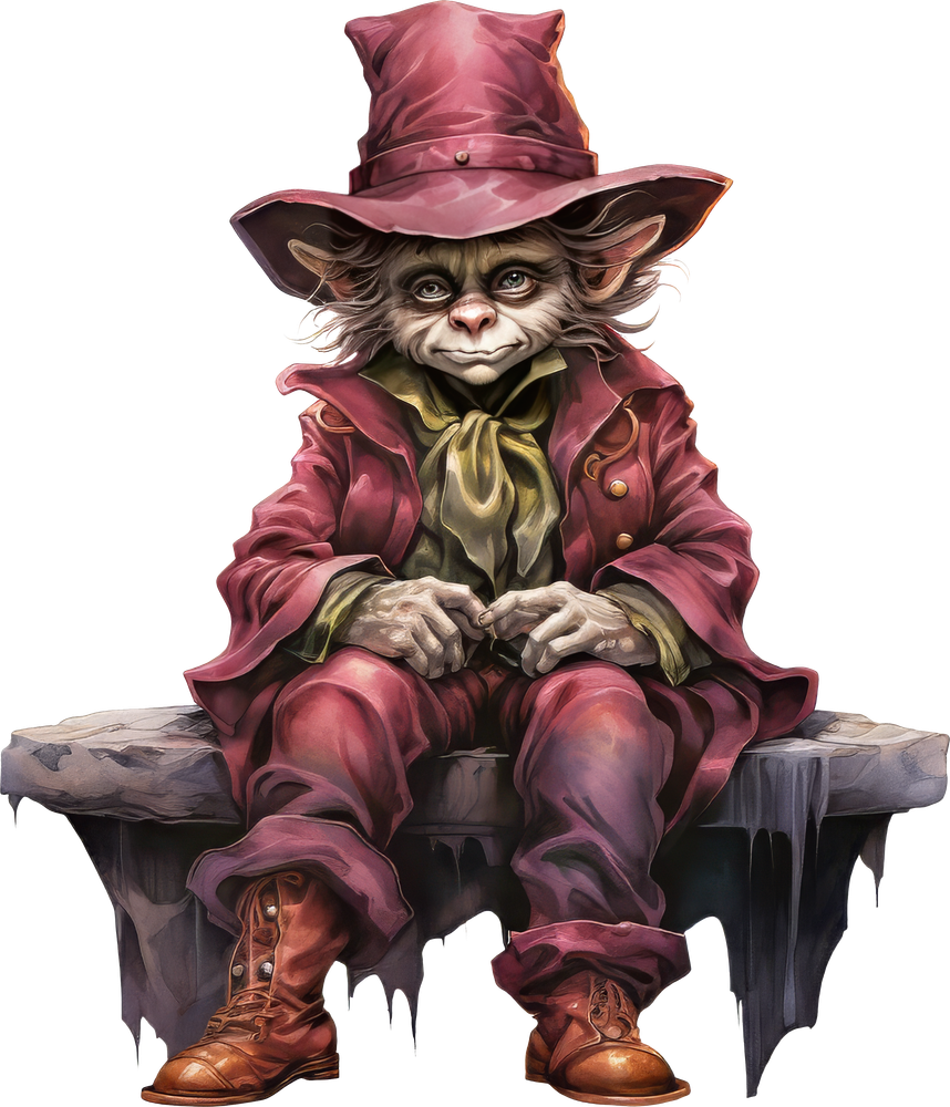 mischievous-character-in-pink-hat