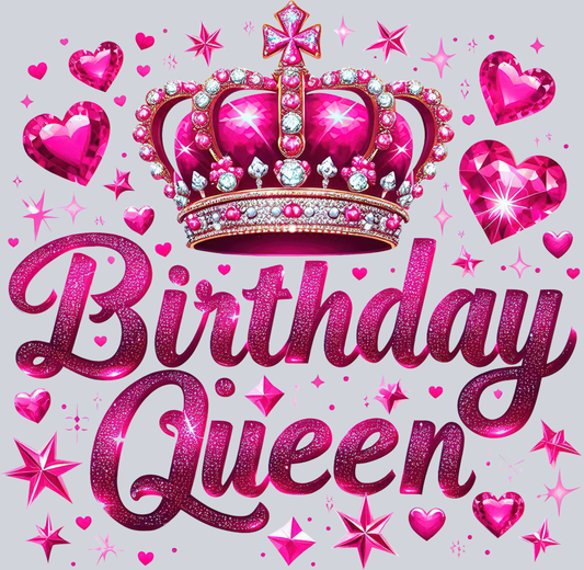 Pink BIrthday Queen Diamond