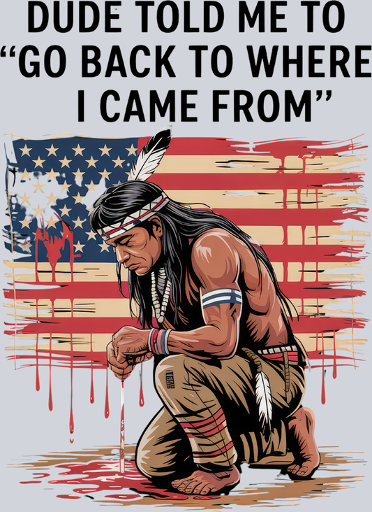 native_american_kneeling_us_flag_blood_art