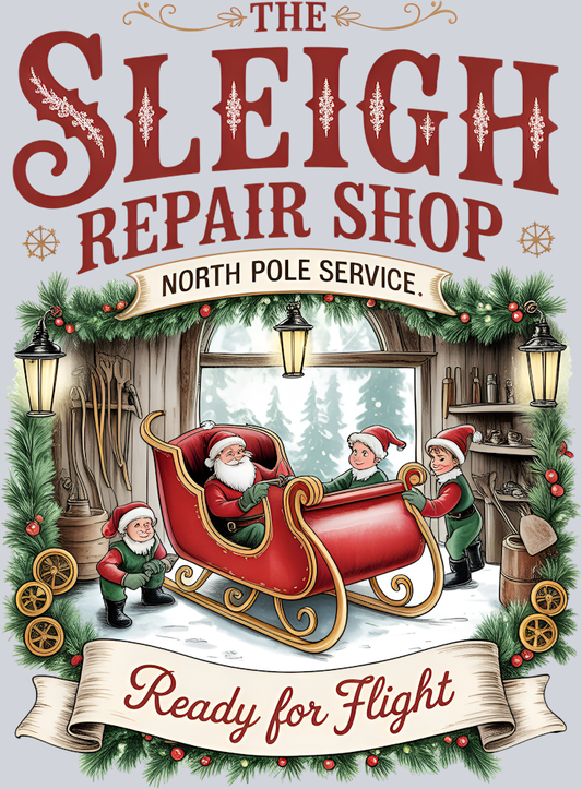 Sleigh Repair Shop North Pole