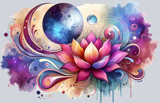 colorful-lotus-and-celestial-background