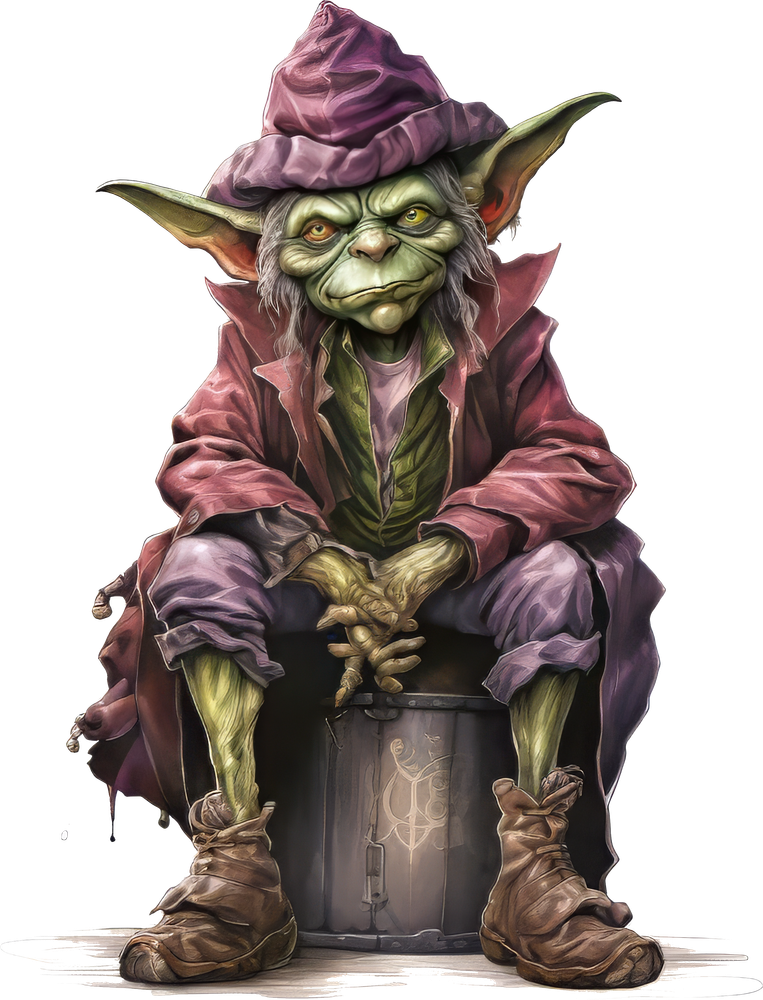 mystical-green-goblin-sitting