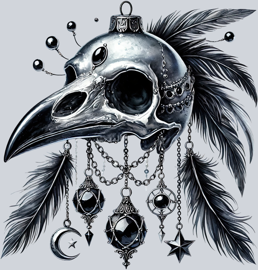 Gothic Bird Skull